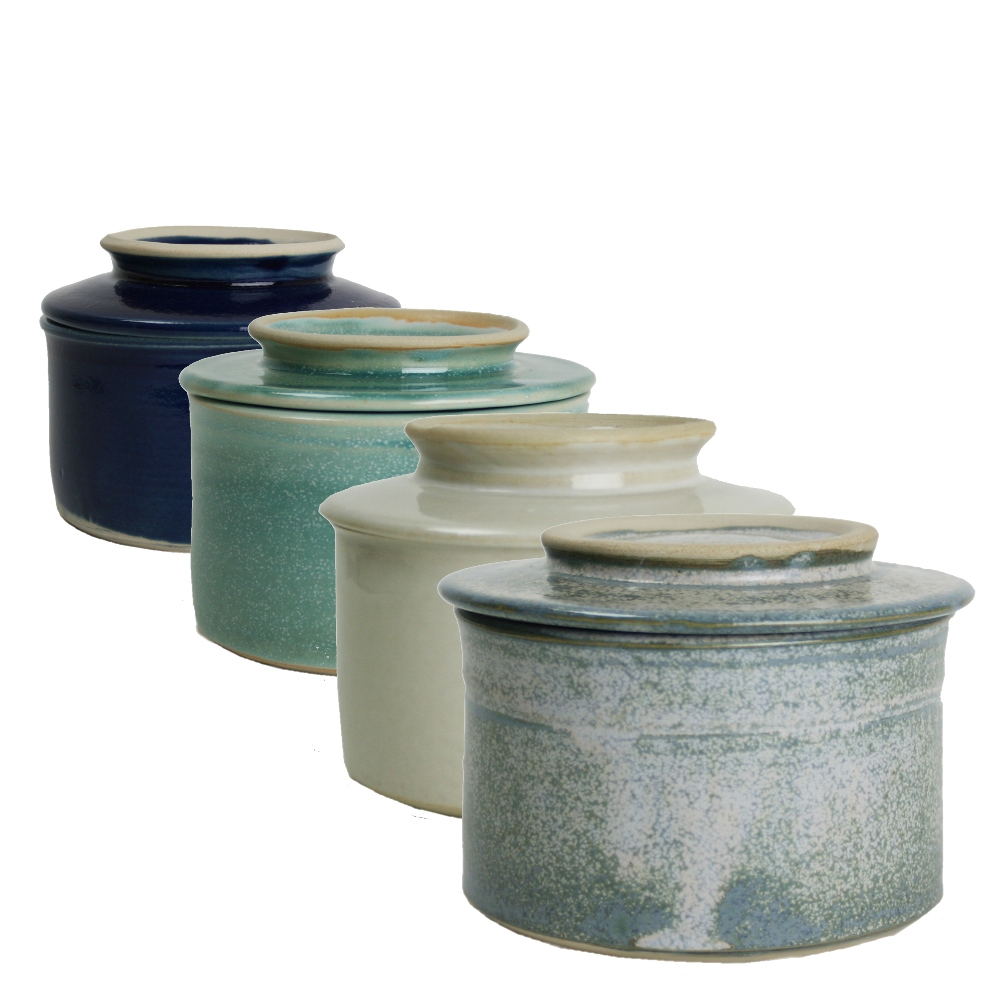 Franse boterpot van keramiek - Afbeelding 2