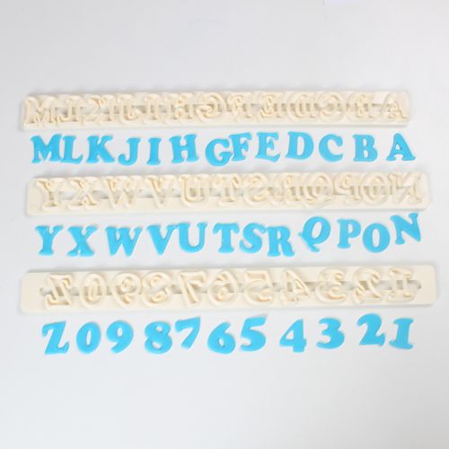 FMM Alphabet & Numbers Tappits Art Deco Upper Case - Afbeelding 2