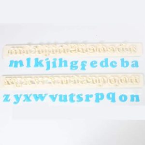 FMM Alphabet Tappits Art Deco Lower Case