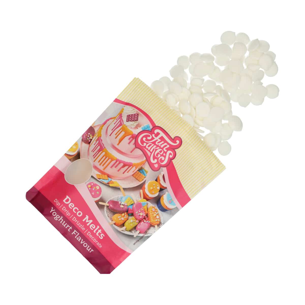 FunCakes Deco Melts -Yoghurtsmaak- 250g - Afbeelding 3