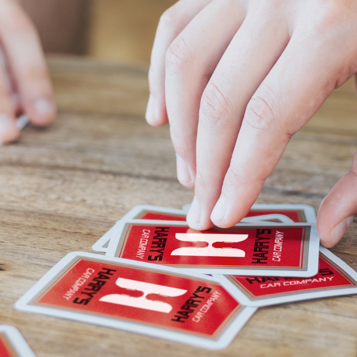 Speelkaarten met eigen achterzijde