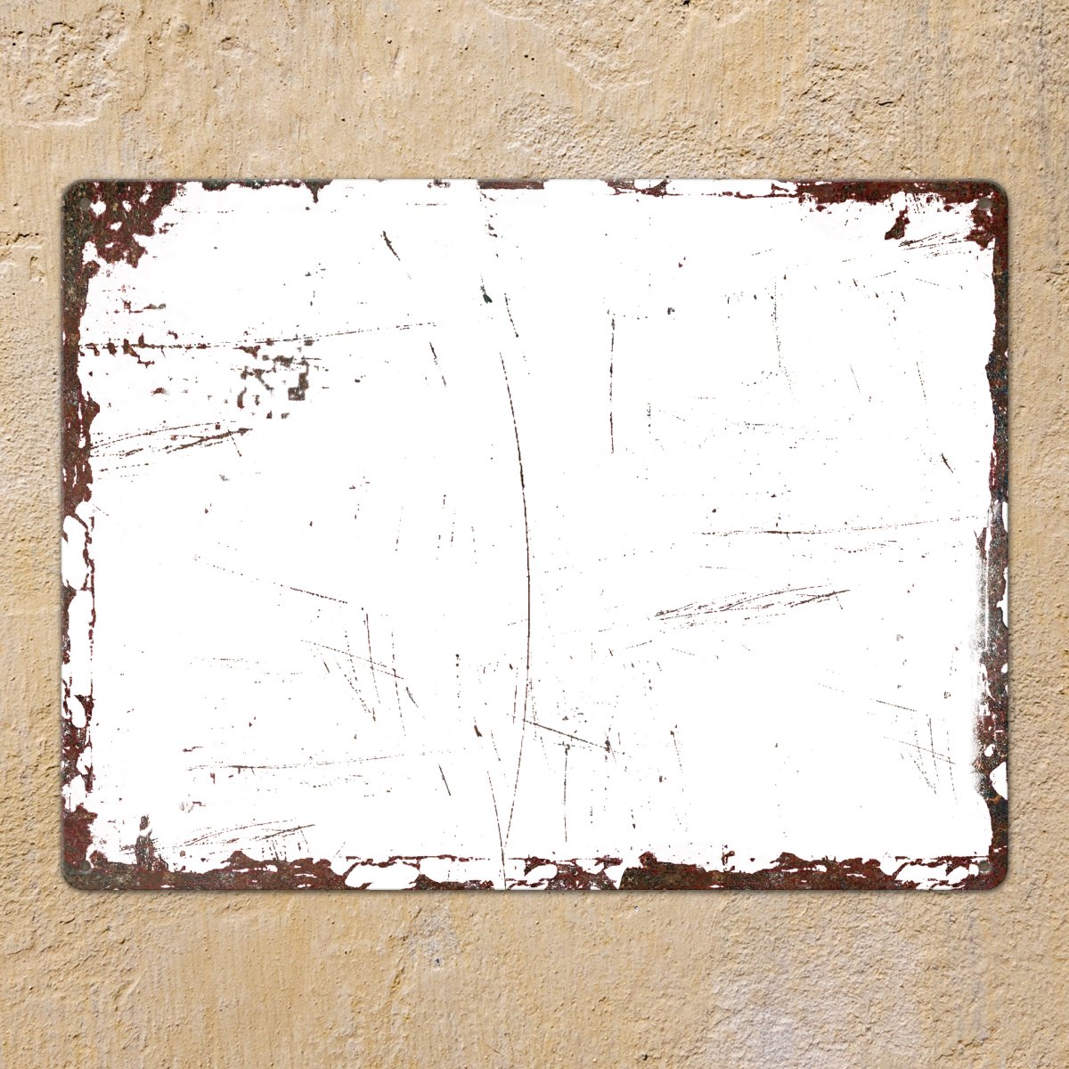 Metalen bord – Roest Extreem – 40x30cm - Afbeelding 2