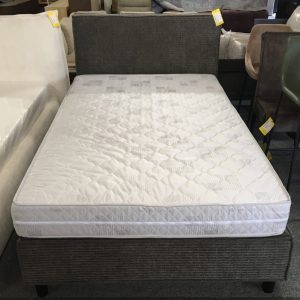 Boxspringcombinatie Grijsgroen 120x200cm