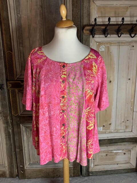 Normal Crazy – Blouse New Moza korte mouw P/W* - Afbeelding 2