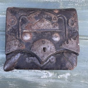 Tribal tasje van leer w