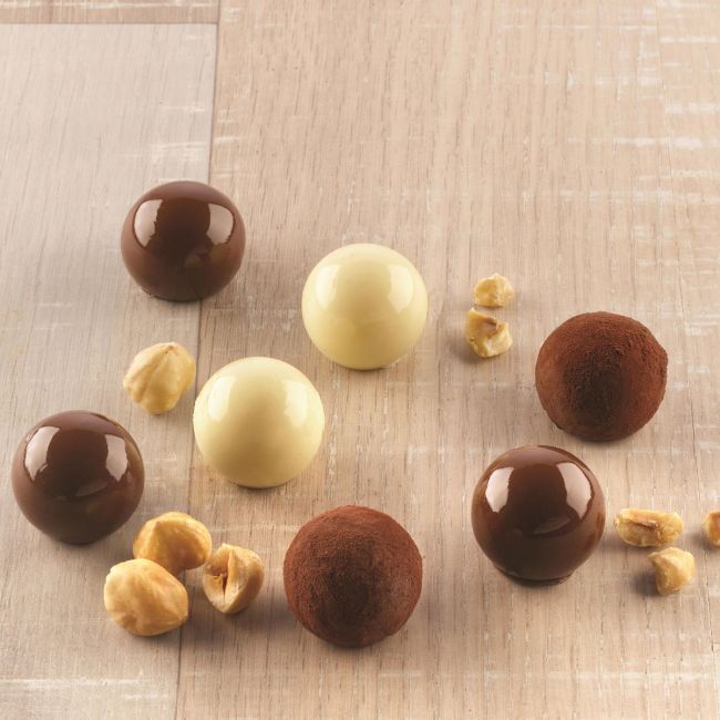 Silikomart Chocolate Mould Tartufino - Afbeelding 3