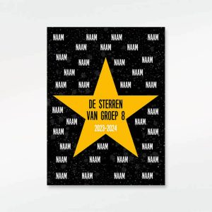 Groep 8 Ster-01 | 30x40cm