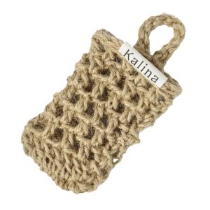 Afwas scrubber van jute | Handgebreid en 100% natuurlijk