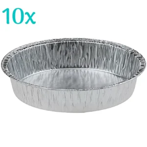 Aluminium Bakvorm Rond Ø10,9cm pk/10
