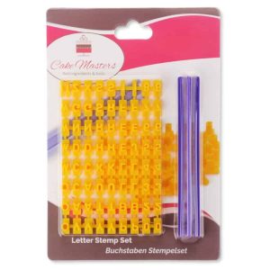 Cake-Masters Letter stempel set
