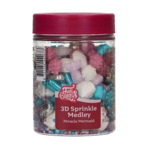 FunCakes 3D Sprinkle Medley – Miracle Mermaid 70g