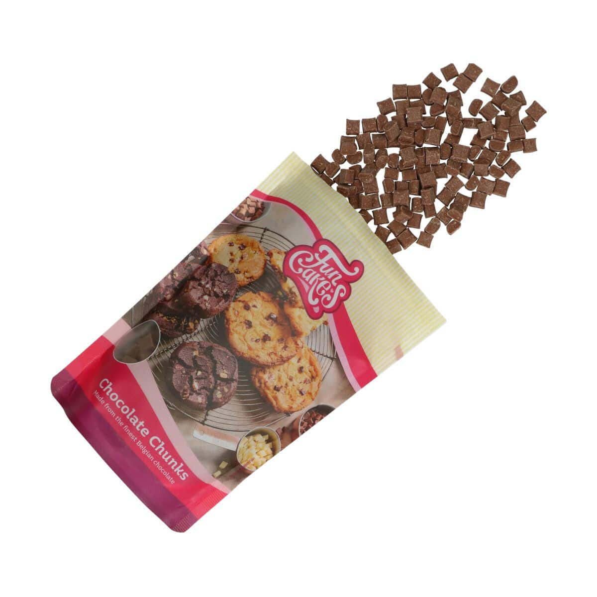 FunCakes Chocolade Chunks Melk 350 g - Afbeelding 3