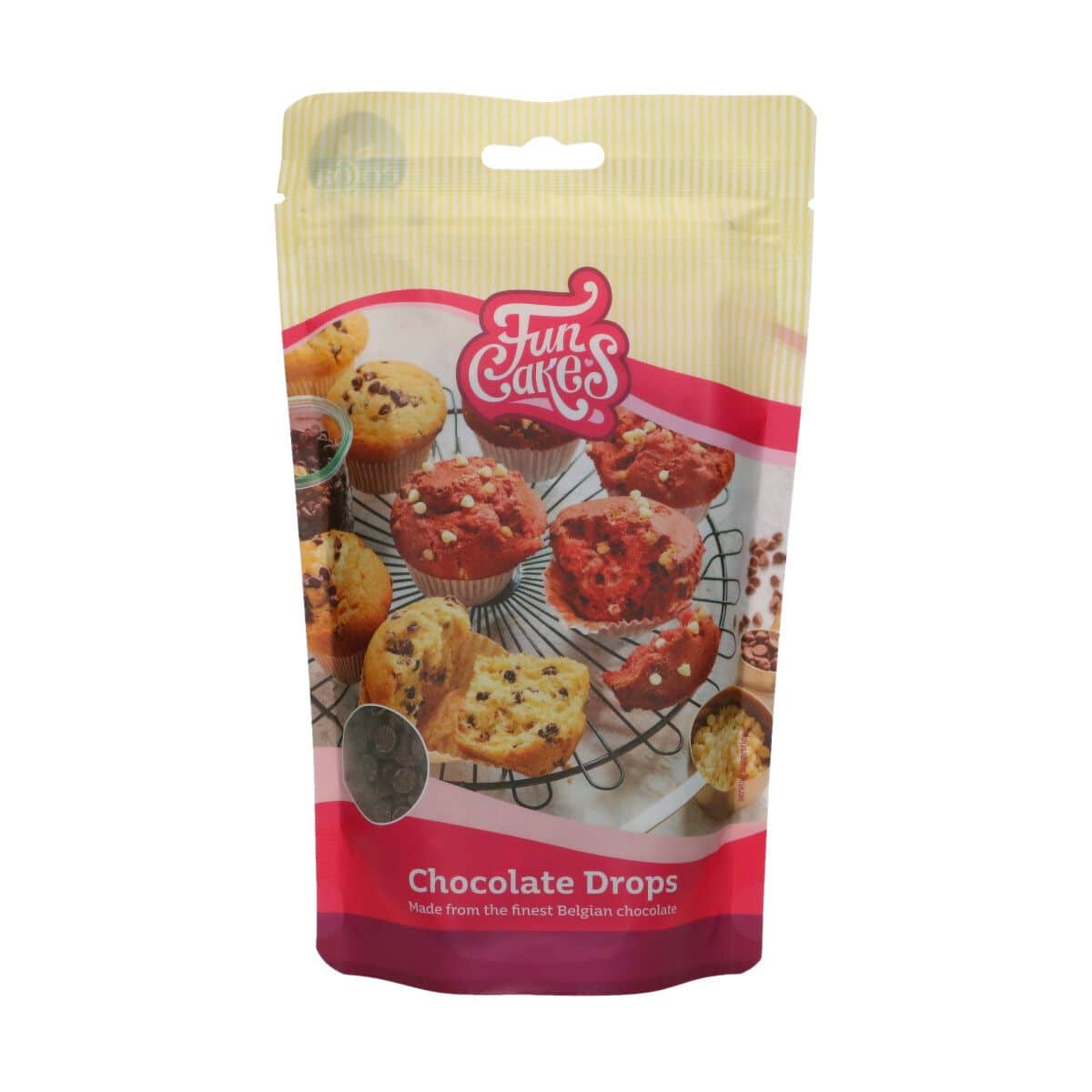 FunCakes Chocolade Drops Puur 350 g - Afbeelding 2