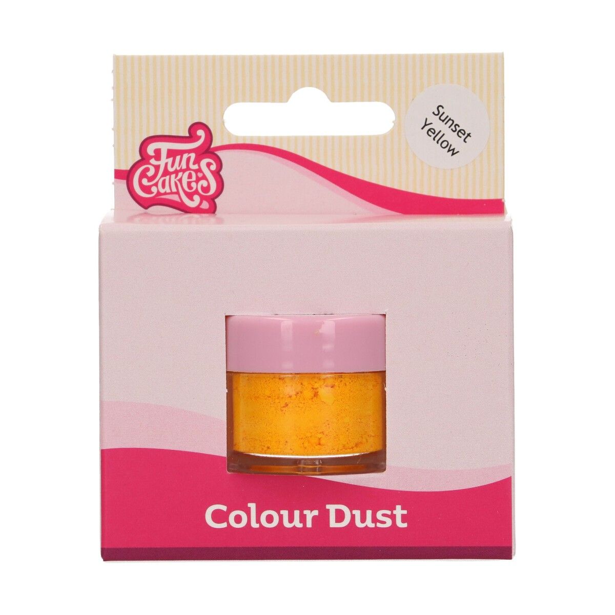 FunCakes Colour Dust Sunset Yellow - Afbeelding 2
