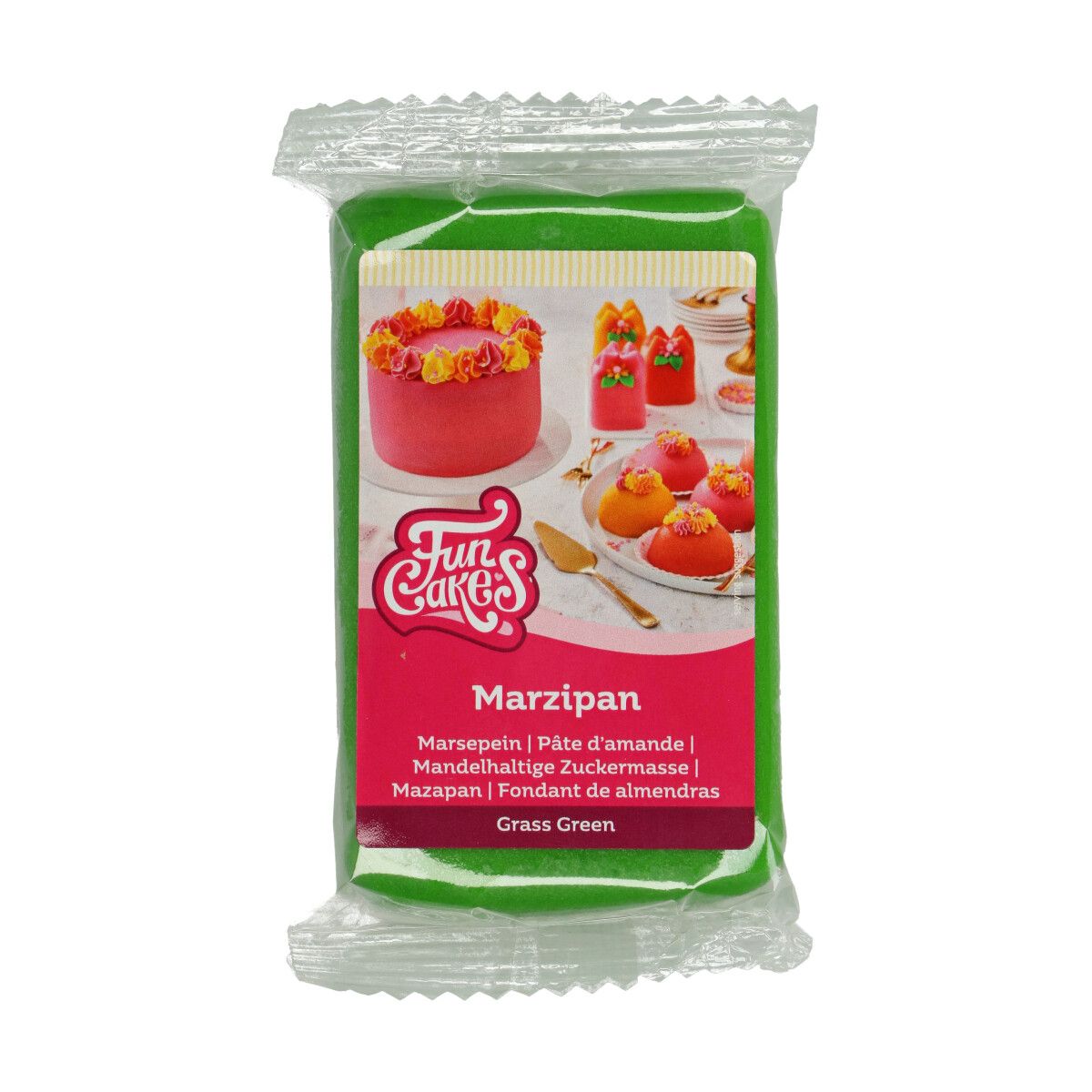 FunCakes Marsepein Grass Green 250 g