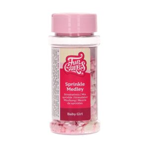 FunCakes Sprinkle Medley Baby Pink 50 g