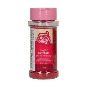 FunCakes Suikerkristallen Rood 80 g