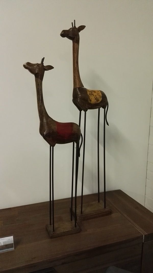 Giraffen set 2-delig