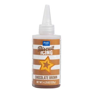 PME Biscuit Icing Chocoladebruin 120g