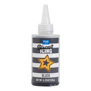 PME Biscuit Icing Zwart 120g