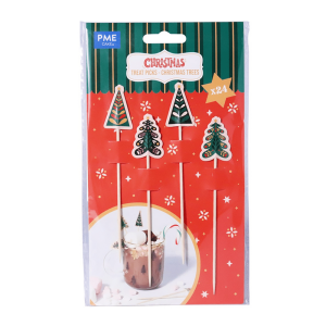 PME Christmas Cupcake Picks – Christmas Trees Pk/24
