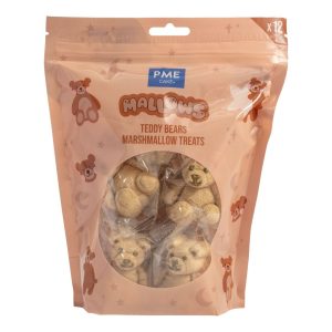 PME Marshmallow Treats Teddy Bears pk/12