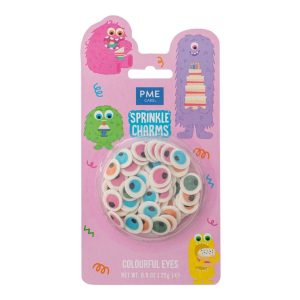 PME Sprinkle Charms – Colourful Eyes (25g )