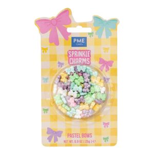PME Sprinkle Charms – Pastel Bows (25g )