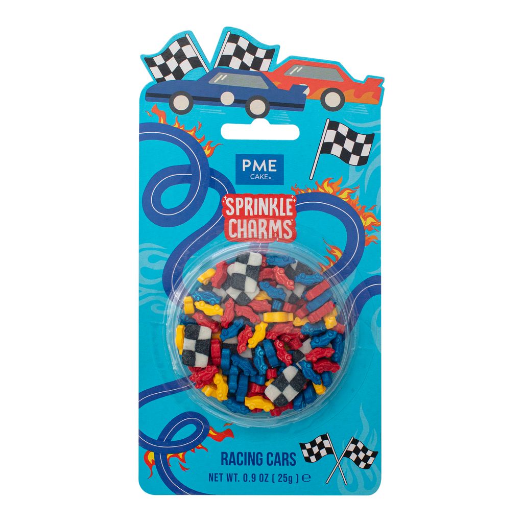 PME Sprinkle Charms – Racing Cars (25g )