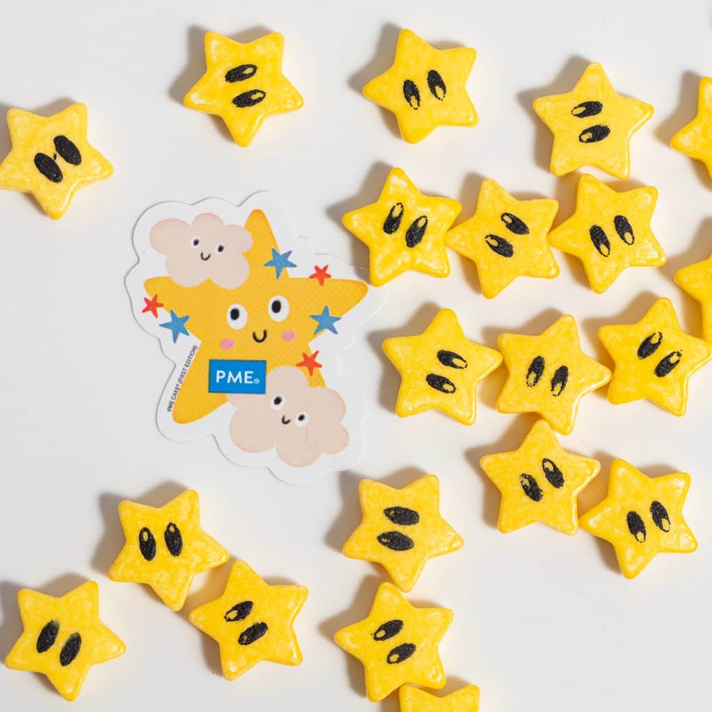 PME Sprinkle Charms – Yellow Stars (25g ) - Afbeelding 3