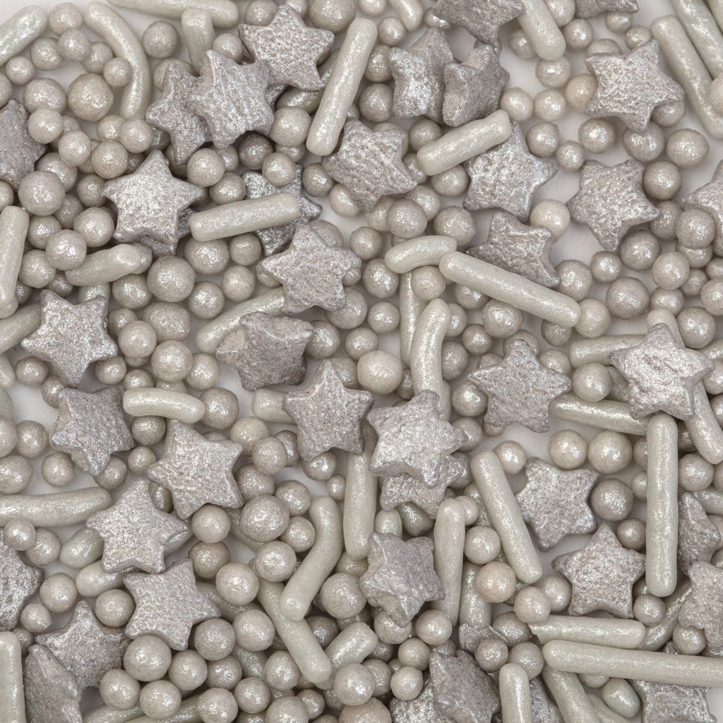PME Sprinkle Mix Silver 76g - Afbeelding 3