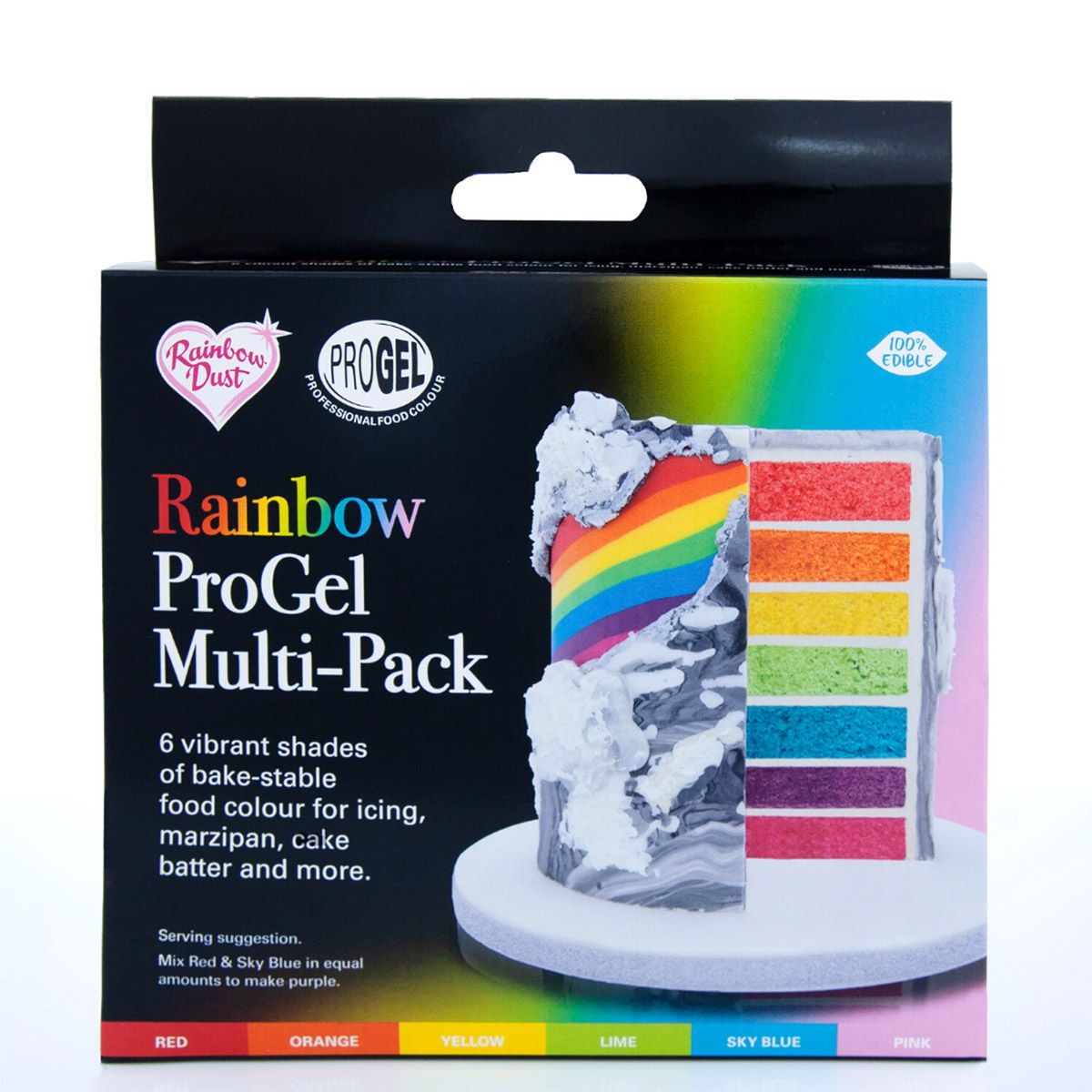 RD ProGel® Multipack Rainbow Set/6 - Afbeelding 2