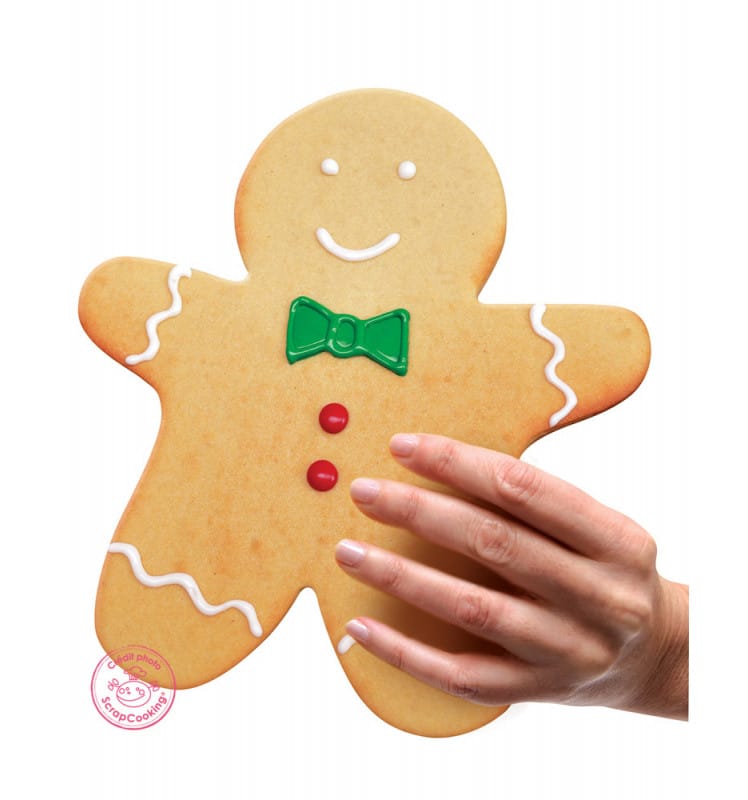 Scrapcooking Bakrand Gingerbreadman XXL - Afbeelding 3