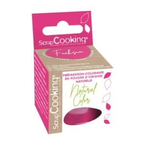 Scrapcooking Natuurlijke kleurpoeder Fuchsia (Roze) 10gr