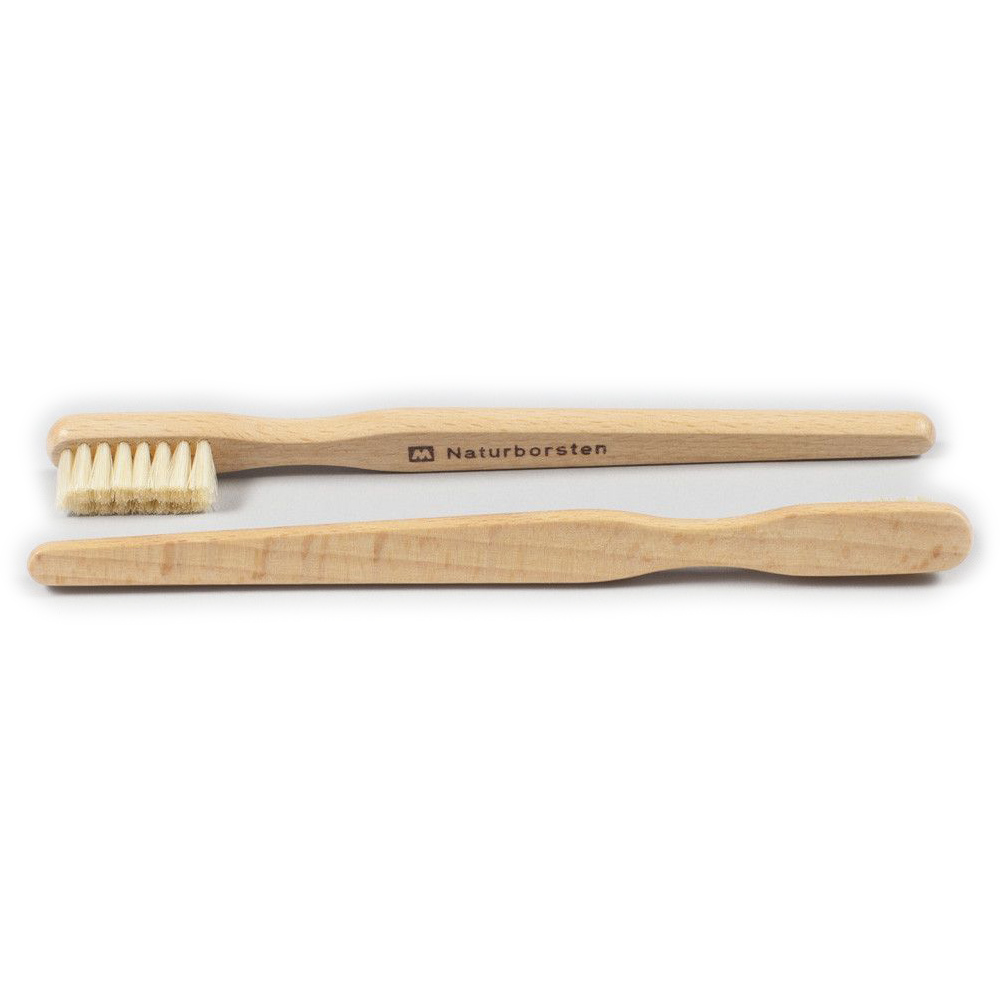 Houten tandenborstel met natuurhaar