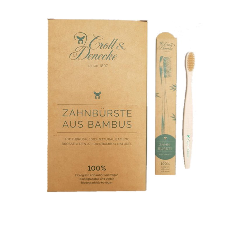 Bamboe tandenborstel – echt plasticvrij - Afbeelding 3
