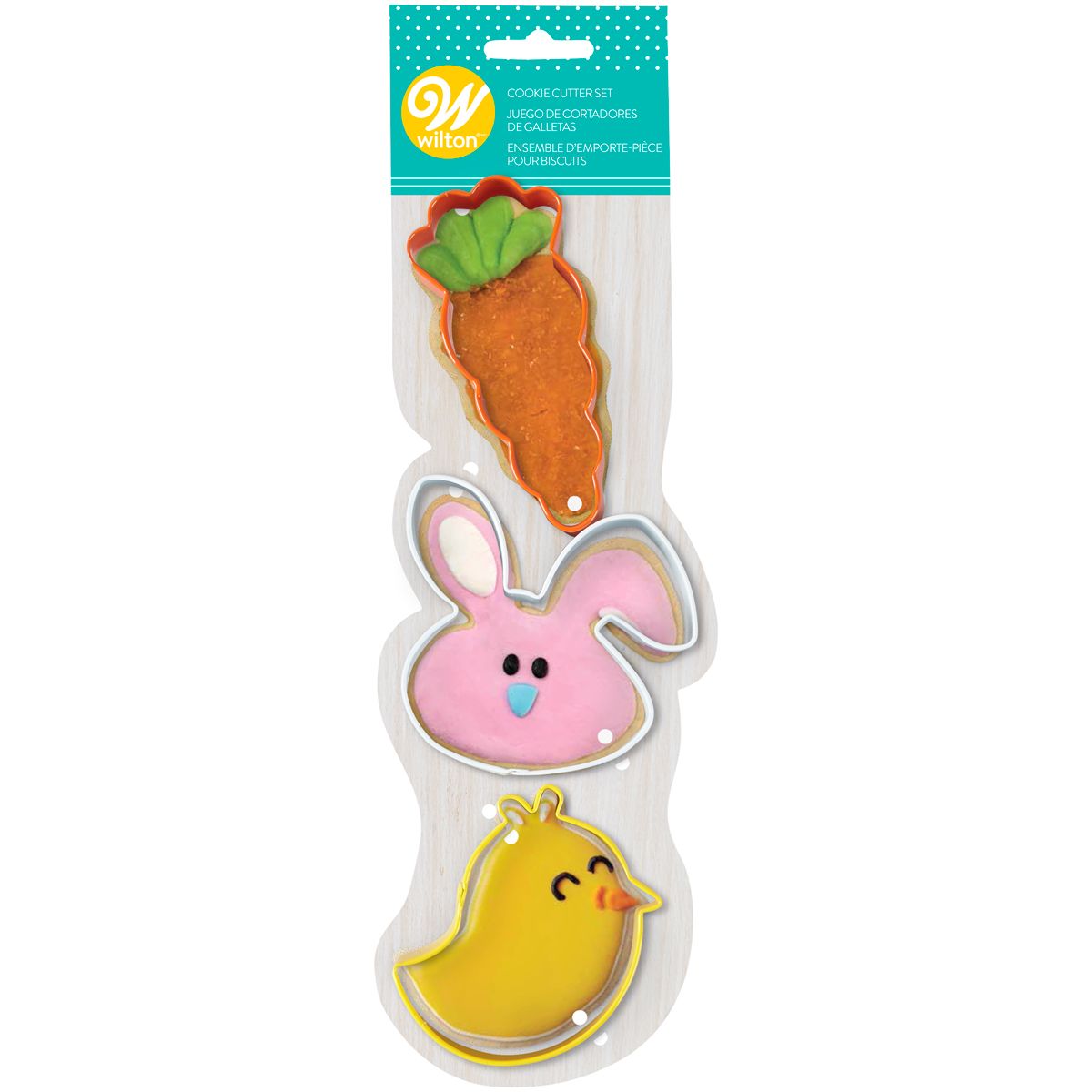 Wilton Cookie Cutter Whimsical Easter Set/3