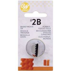 Wilton Decorating Tip #2B Basketweave