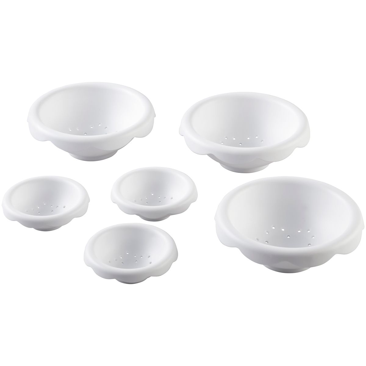 Wilton Flower Shaping Bowls Set/6 - Afbeelding 3