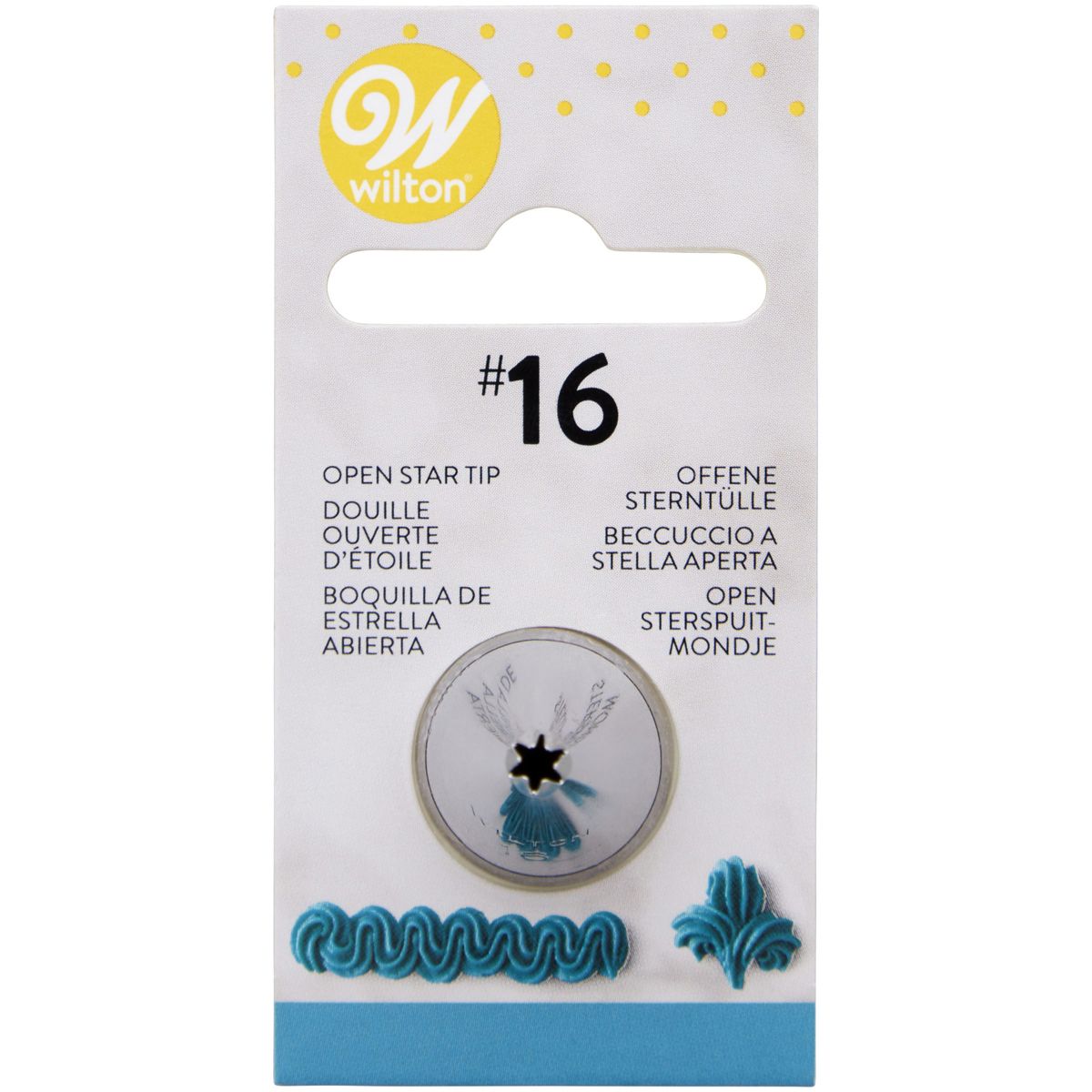 Wilton Decorating Tip #016 Open Star - Afbeelding 2