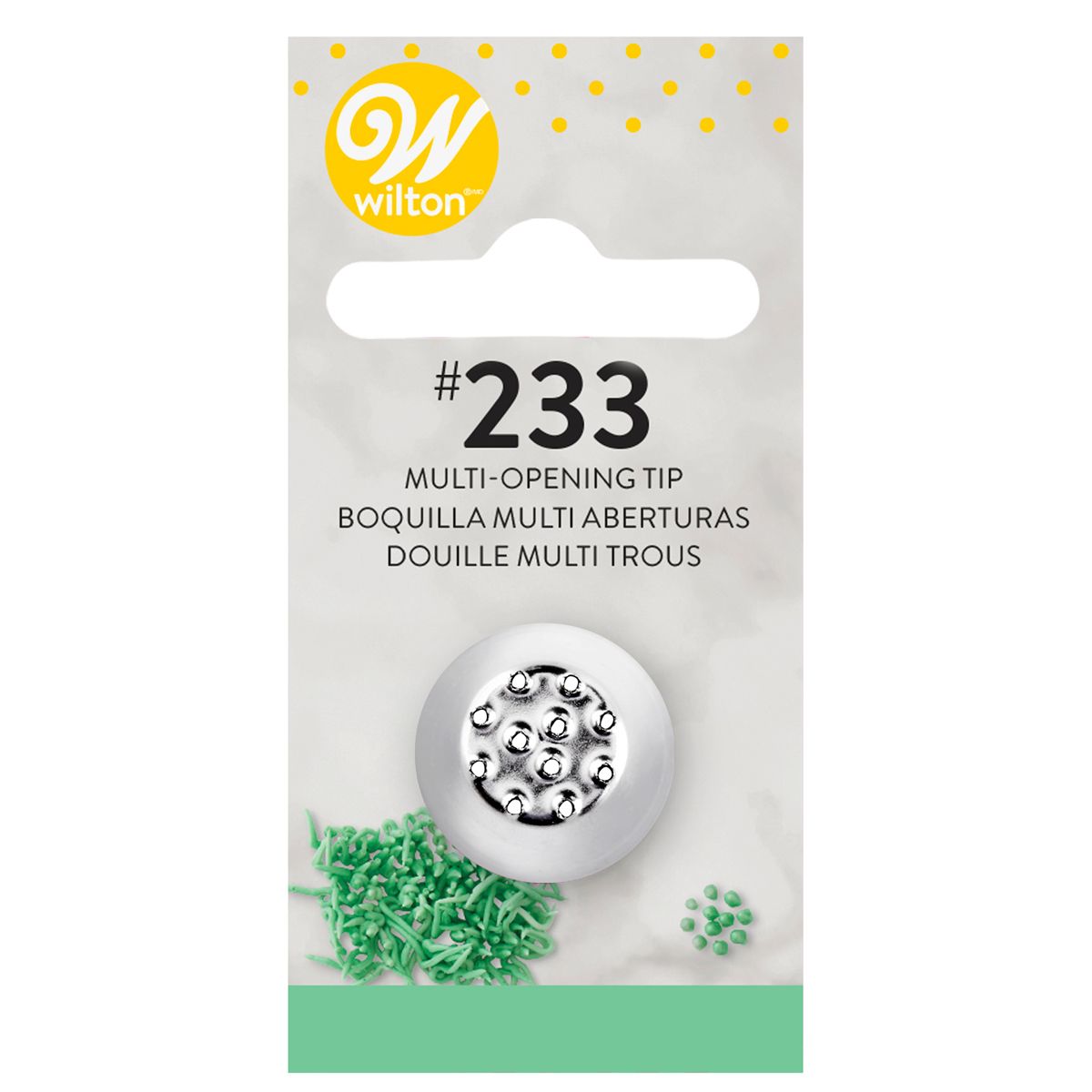 Wilton Decorating Tip #233 Multi-open